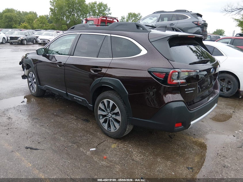Vin: 4s4btanc3p3187909, lot: 45516672, subaru outback limited 20233