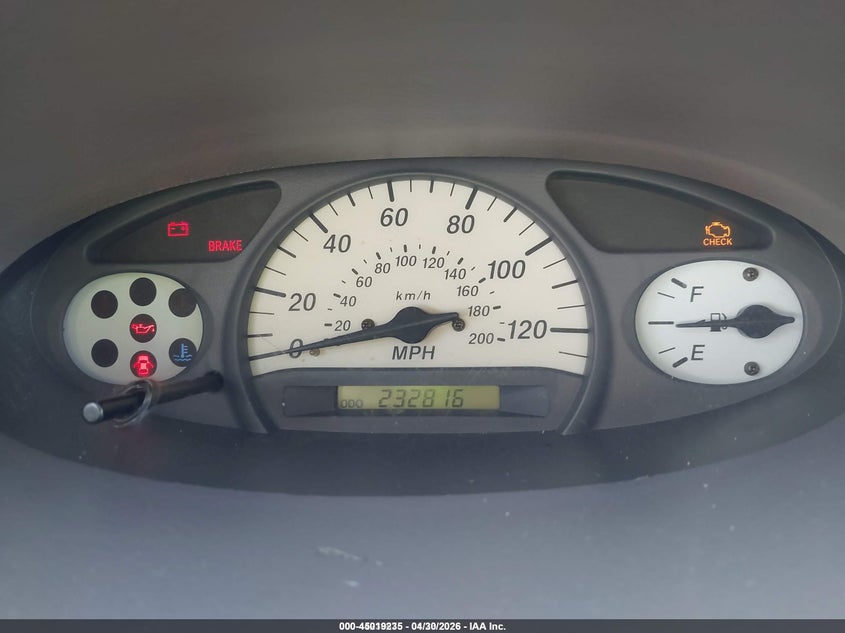 2002 Toyota Echo VIN: JTDBT123320221513 Lot: 45019235