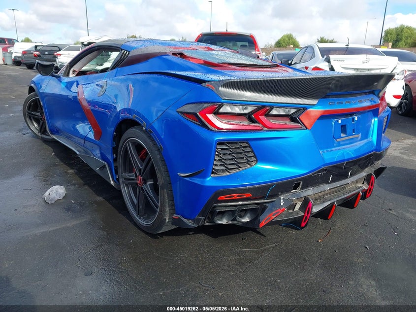 Vin: 1g1yc2d4xr5108508, lot: 45516745, chevrolet corvette stingray rwd  3lt 20243