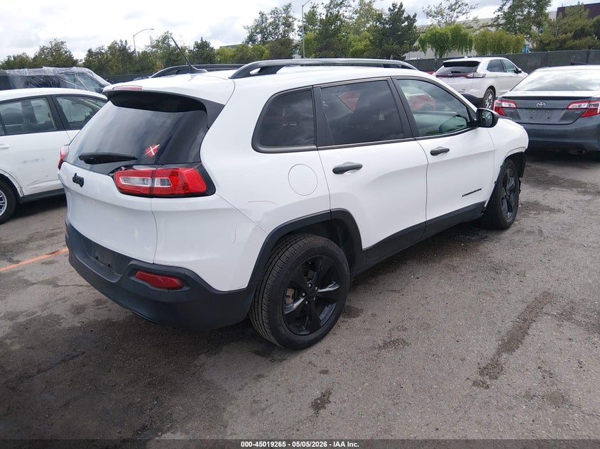 2017 JEEP CHEROKEE auction photo 4