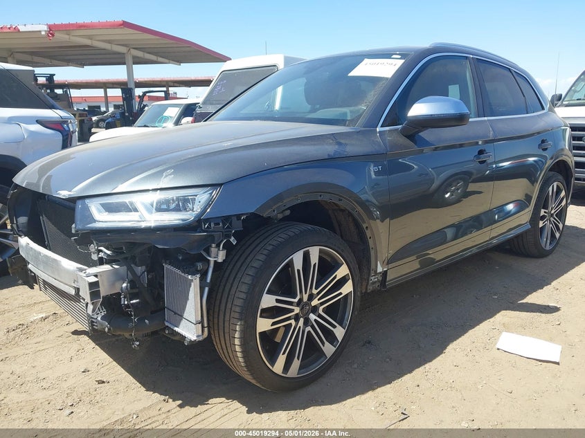 2018 AUDI SQ5 SPORT UTILITY VEHICLE 3.0L V-6 DI, DOHC, VVT, TURBO, 354HP