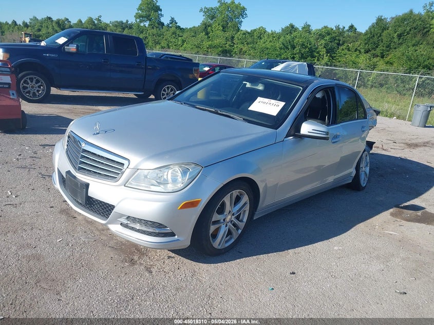 WDDGF8AB2EG173292 2014 Mercedes-Benz C 300 Luxury 4matic photo 1