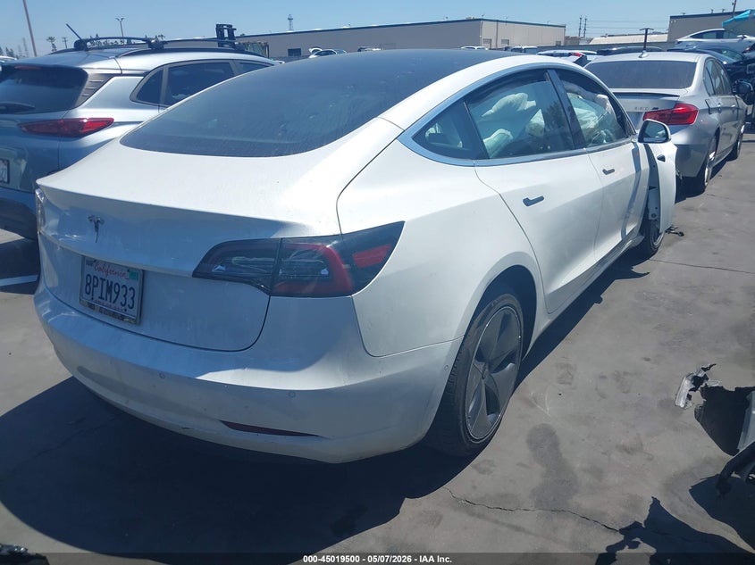 Vin: 5yj3e1ea2lf670077, lot: 45516983, tesla model 3 standard range plus rear-wheel drive/standard range rear-wheel drive 20204
