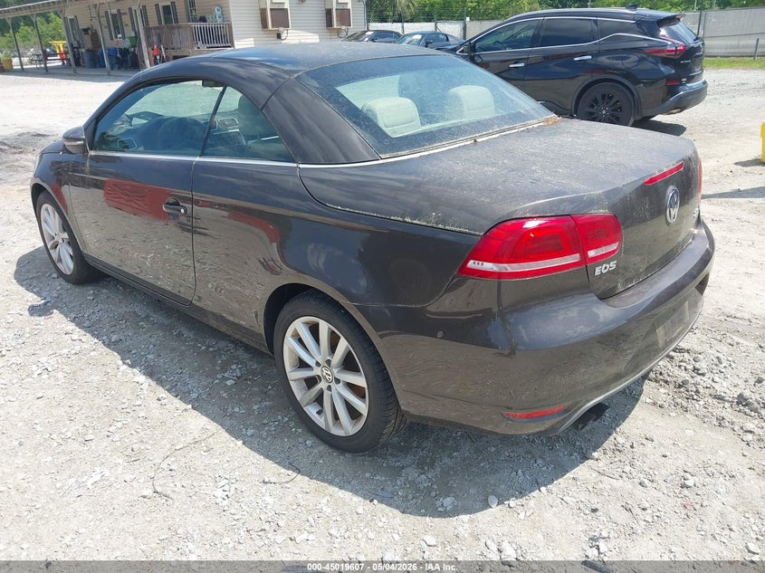 Vin: wvwbw7ah7cv009855, lot: 45517090, volkswagen eos komfort 20123