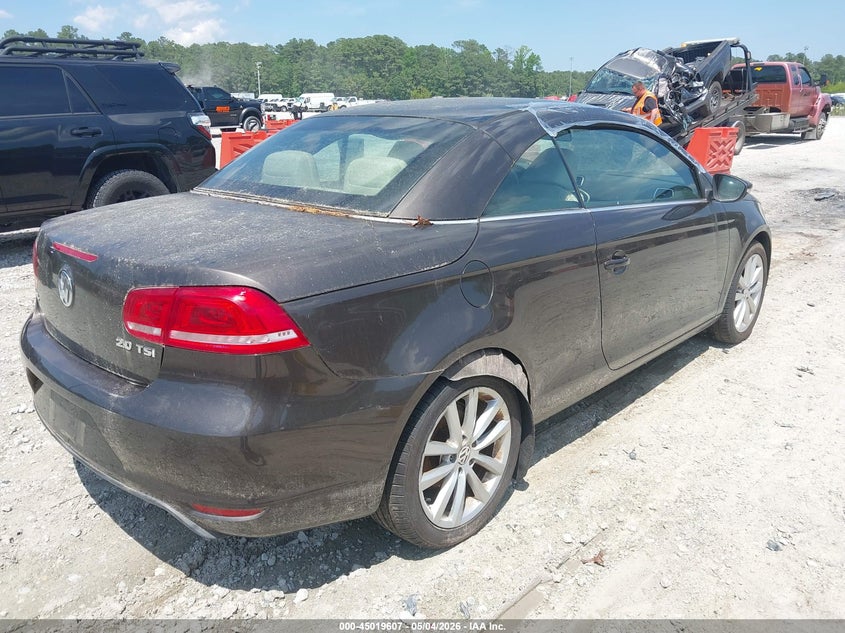 Vin: wvwbw7ah7cv009855, lot: 45517090, volkswagen eos komfort 20124