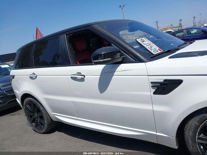2018 Land Rover Range Rover Sport Hse Dynamic VIN: SALWV2SV5JA410264 Lot: 45019618