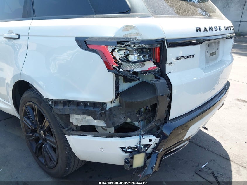2018 Land Rover Range Rover Sport Hse Dynamic VIN: SALWV2SV5JA410264 Lot: 45019618