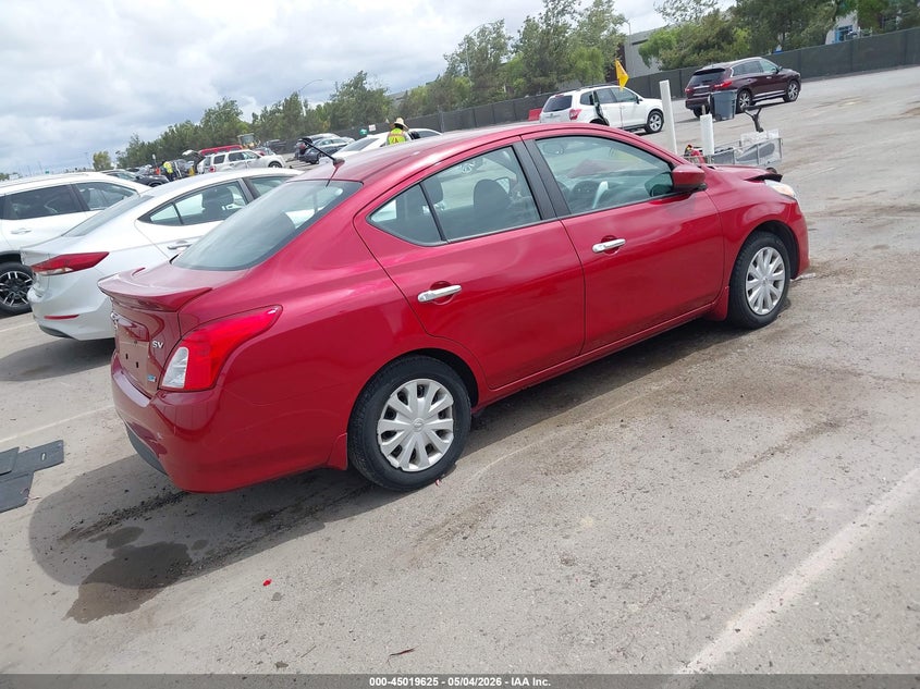 Vin: 3n1cn7ap4fl903866, lot: 45517108, nissan versa 1.6 sv 20154