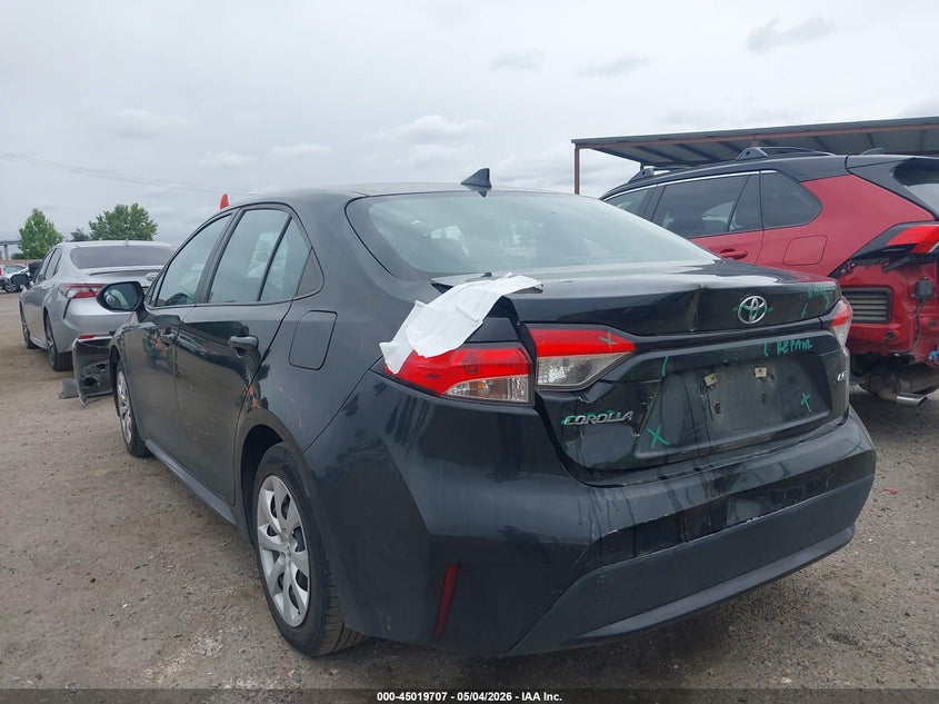 VIN 5YFEPMAE7NP356204 2022 TOYOTA COROLLA LE