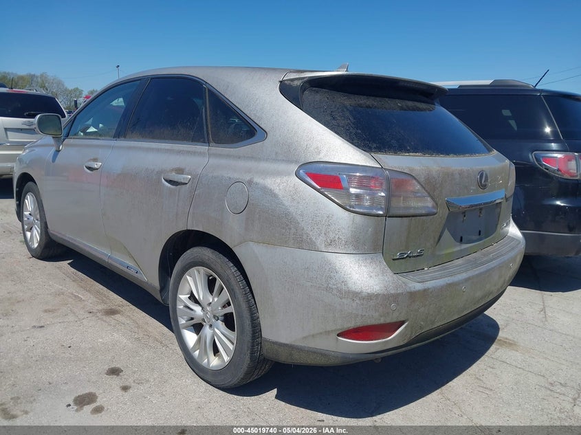 Vin: jtjzb1ba3a2001482, lot: 45517223, lexus rx 450h 20103