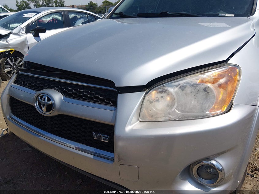2012 Toyota Rav 4 3.5 Rav4 Limited V6 silver Lot 111045019749 Vin 2T3YK4DV9CW018281