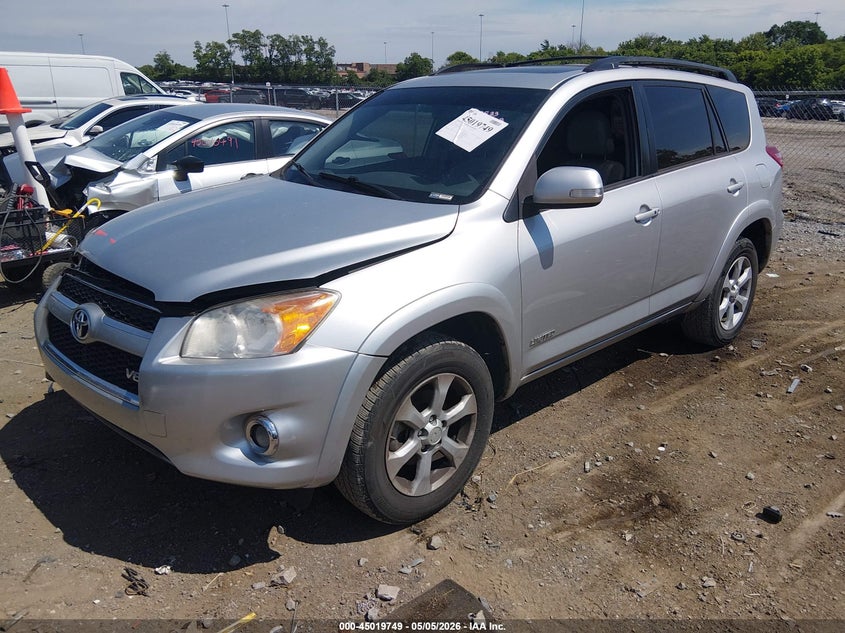 2012 Toyota Rav 4 3.5 Rav4 Limited V6 silver Lot 111045019749 Vin 2T3YK4DV9CW018281