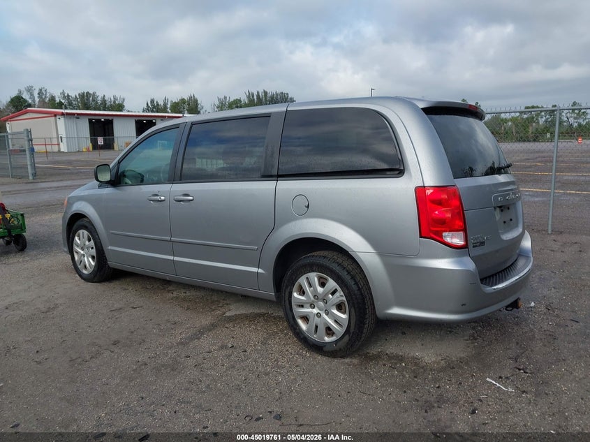 Vin: 2c4rdgbg7hr645583, lot: 45517244, dodge grand caravan se 20173