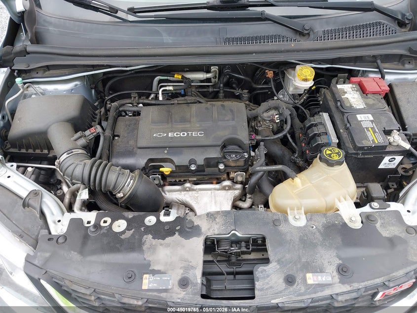 2018 CHEVROLET SONIC SEDAN 1.4L I-4 DOHC, VVT, TURBO, 138HP