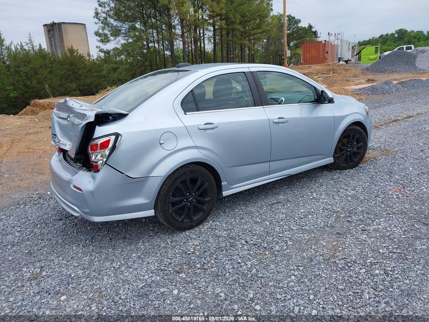 2018 CHEVROLET SONIC SEDAN 1.4L I-4 DOHC, VVT, TURBO, 138HP