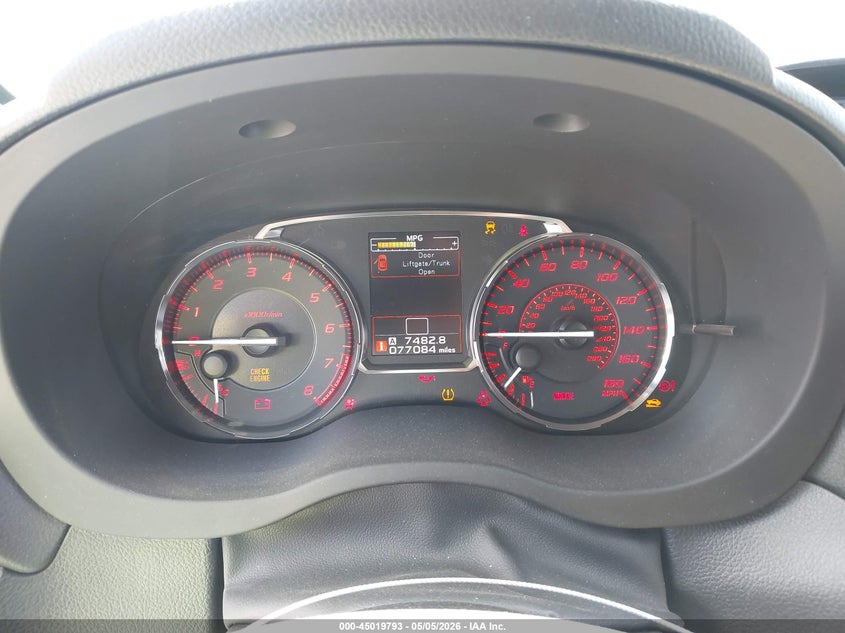 SUBARU WRX 2017 VIN JF1VA1B65H9829881