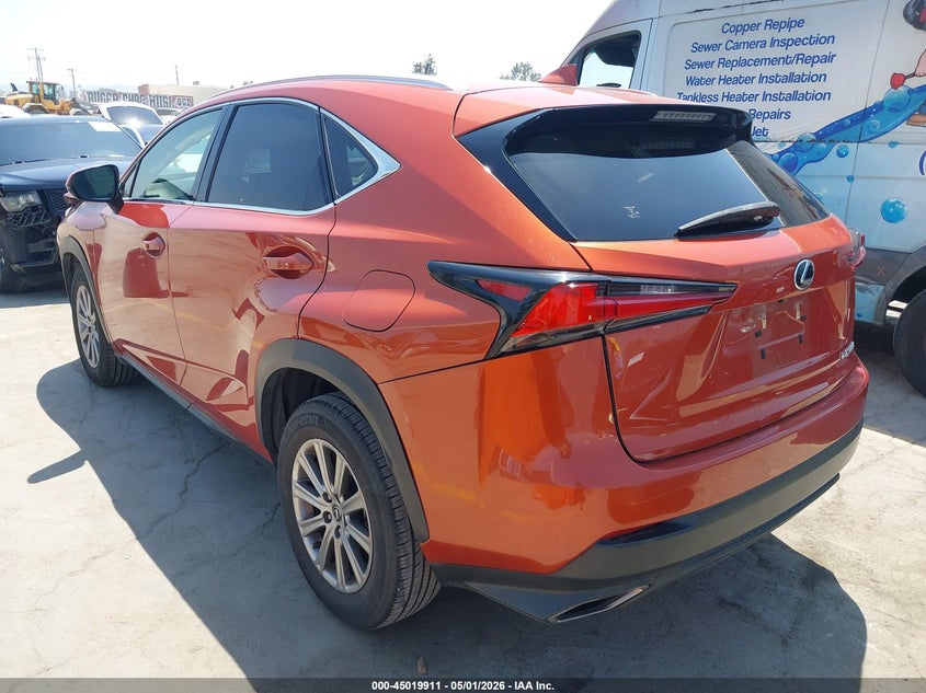 Vin: jtjdarbz4m2198989, lot: 45517394, lexus nx 300 20213
