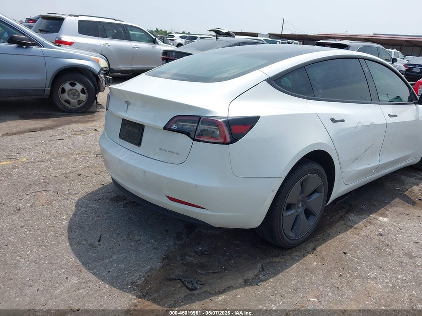 Vin: 5yj3e1eb4nf109908, lot: 45517444, tesla model 3 long range dual motor all-wheel drive 20224