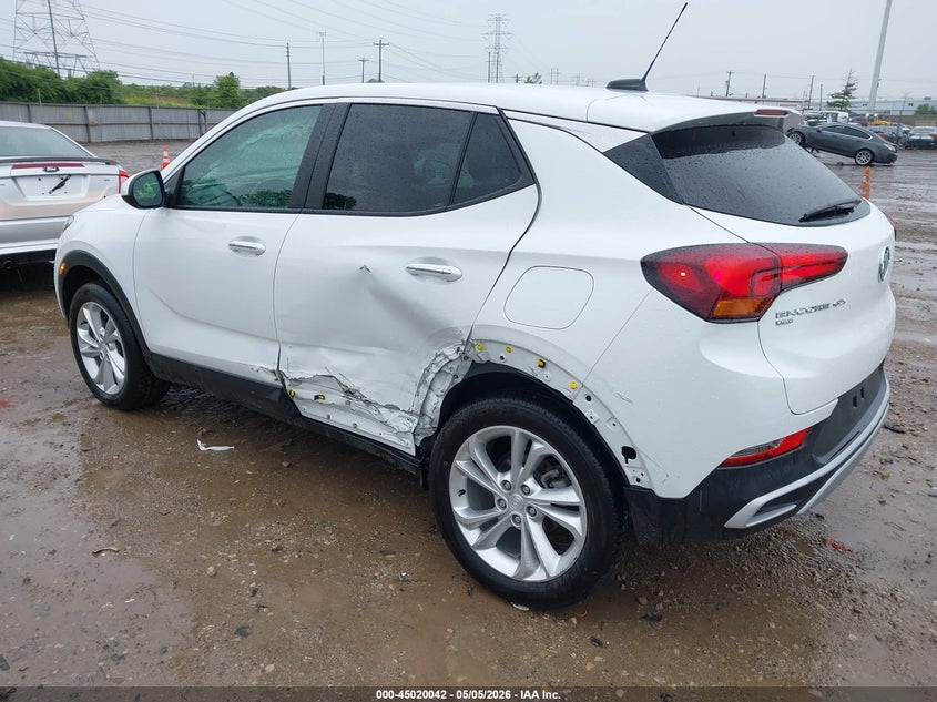 Vin: kl4mmcsl0nb099343, lot: 45517556, buick encore gx awd preferred 20223