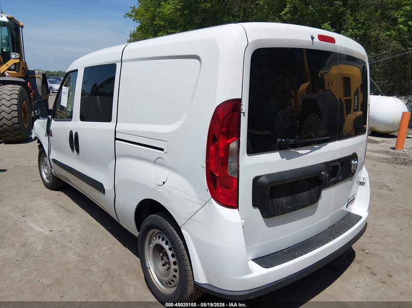 Vin: zfbhrfab6n6w30530, lot: 45517618, ram promaster city cargo van 20223
