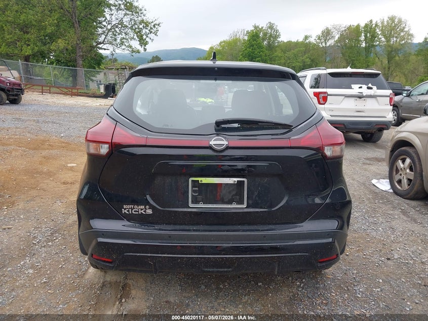 VIN 3N1CP5BV1PL468172 2023 NISSAN KICKS S XTRONIC CVT