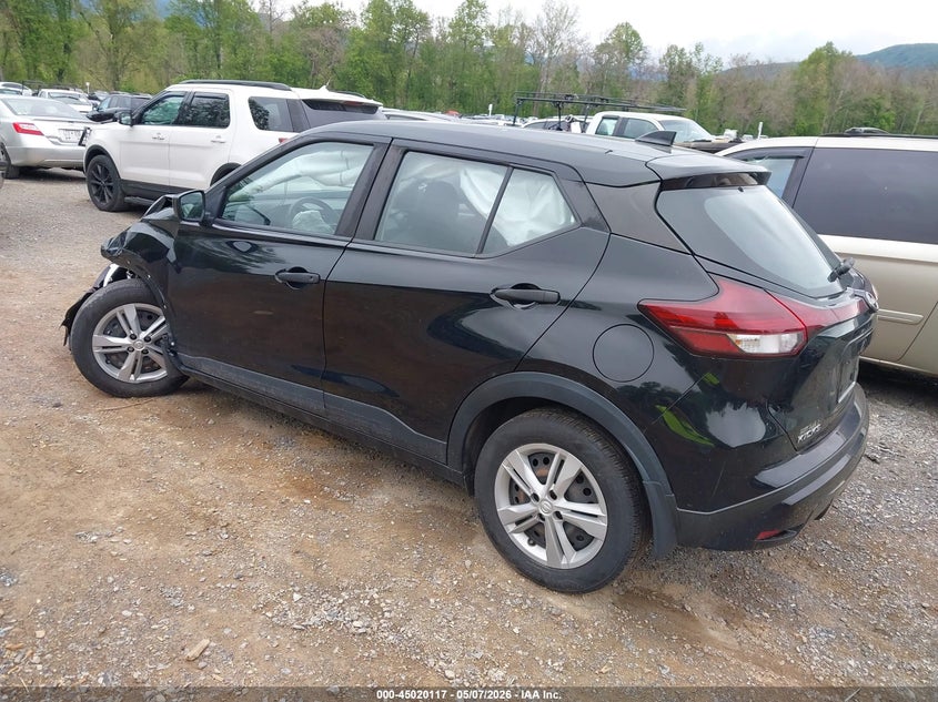 VIN 3N1CP5BV1PL468172 2023 NISSAN KICKS S XTRONIC CVT