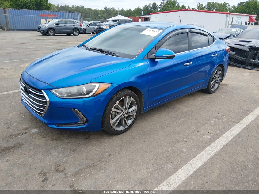 2017 Hyundai Elantra Limited KMHD84LF8HU074915 photo 1