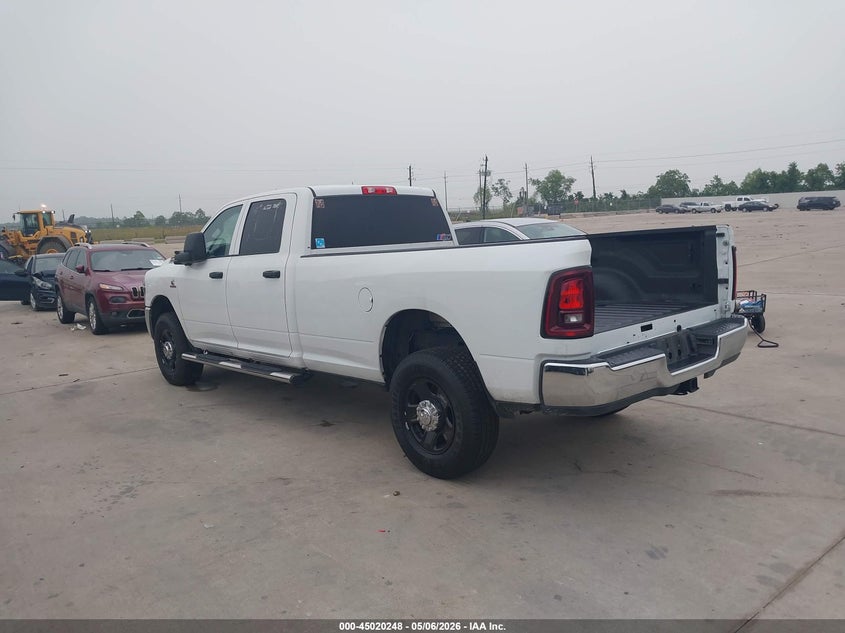 Vin: 3c6ur5hl6sg526576, lot: 45517762, ram 2500 tradesman  4x4 8' box 20253