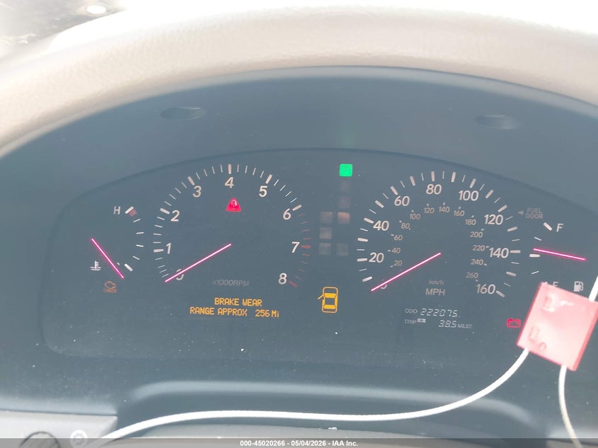 2002 LEXUS LS 430 auction photo 7