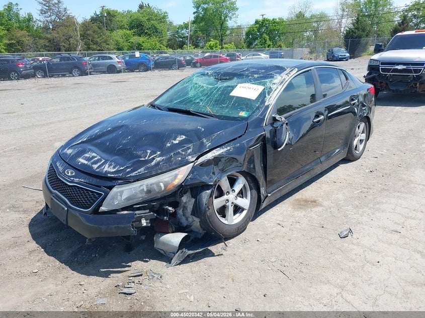 Vin: 5xxgm4a71eg348904, lot: 45517856, kia optima lx 20142