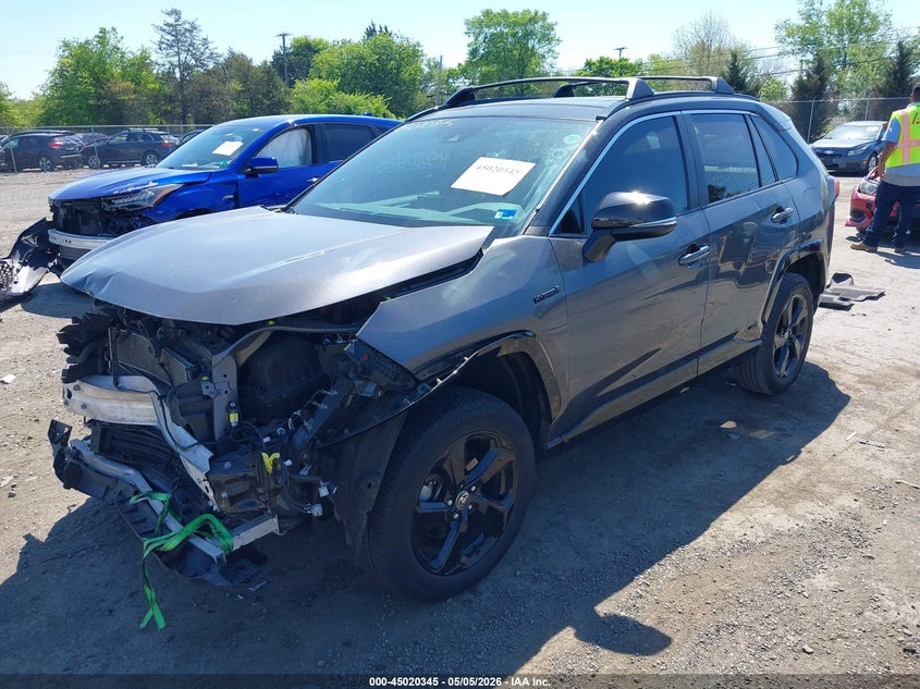 2021 Toyota Rav4 Hybrid Xse 2T3E6RFV4MW017865 photo 1