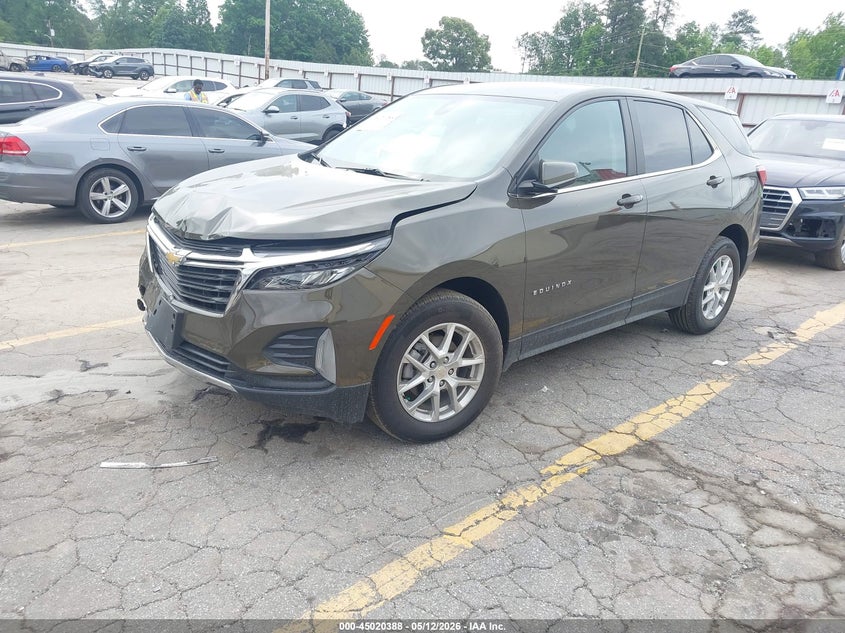 Vin: 3gnaxkeg0rl112676, lot: 45517901, chevrolet equinox fwd lt 20242