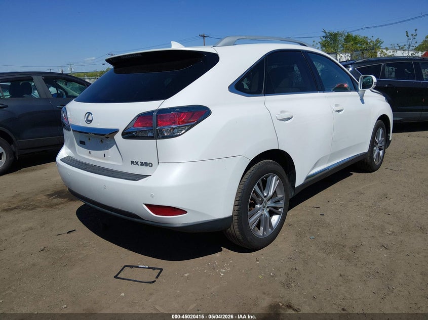 Vin: 2t2bk1ba0fc283251, lot: 45517929, lexus rx 350 20154