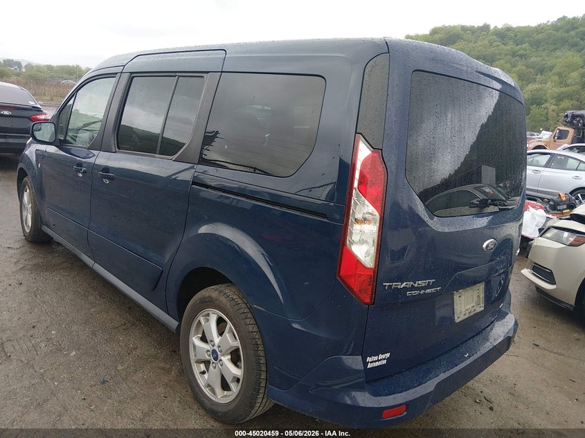 Vin: nm0ge9f79e1153175, lot: 45517973, ford transit connect xlt 20143