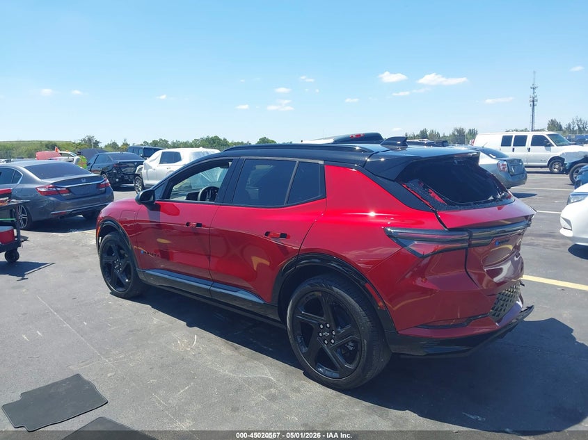 Vin: 3gn7dsrp6ts125524, lot: 45518081, chevrolet equinox ev rs, fwd 20263
