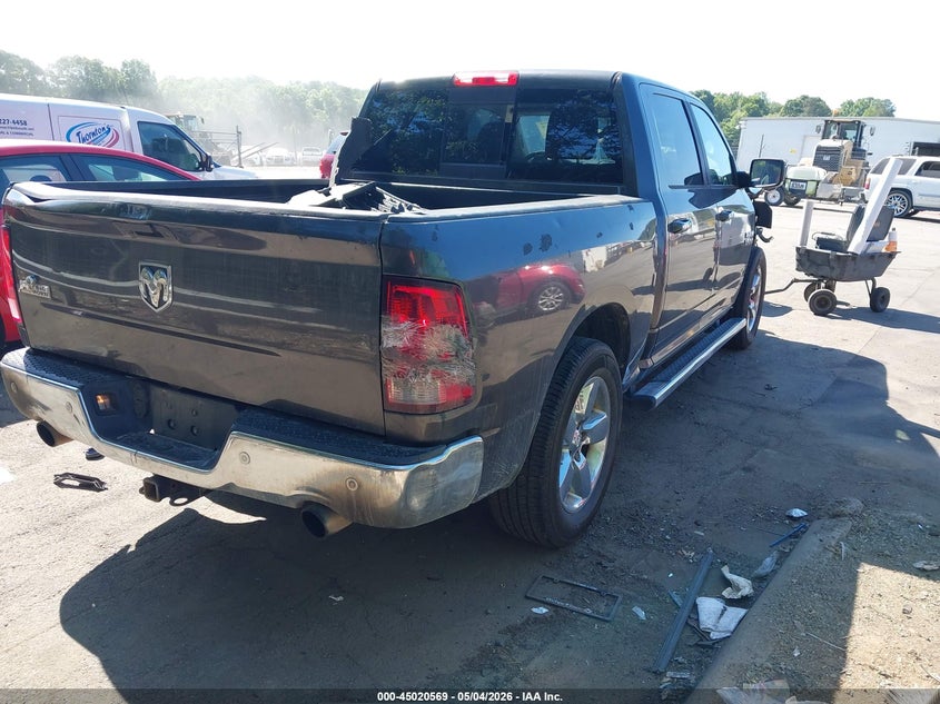 Vin: 3c6rr6lt1gg356072, lot: 45518083, ram 1500 big horn 20164