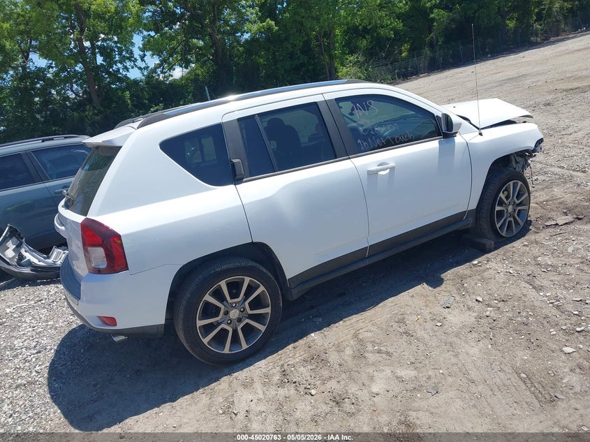 Vin: 1c4njccbxed667109, lot: 45518277, jeep compass limited 20144