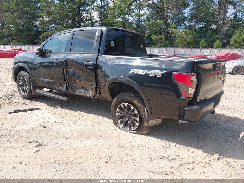2021 NISSAN TITAN auction photo 3