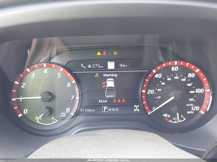 2021 NISSAN TITAN auction photo 7