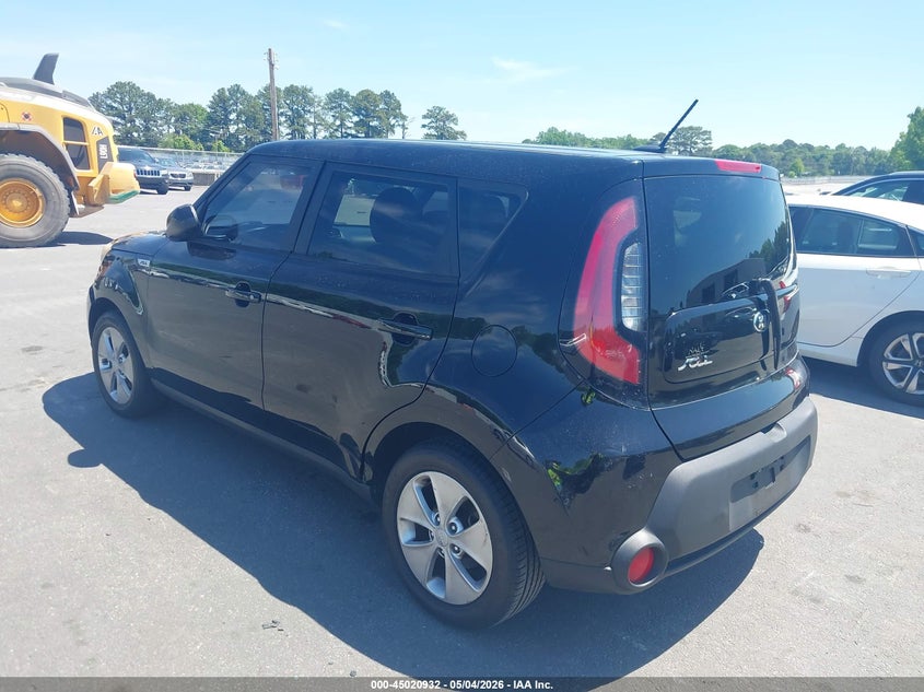Vin: kndjn2a24f7770848, lot: 45518446, kia soul 20153