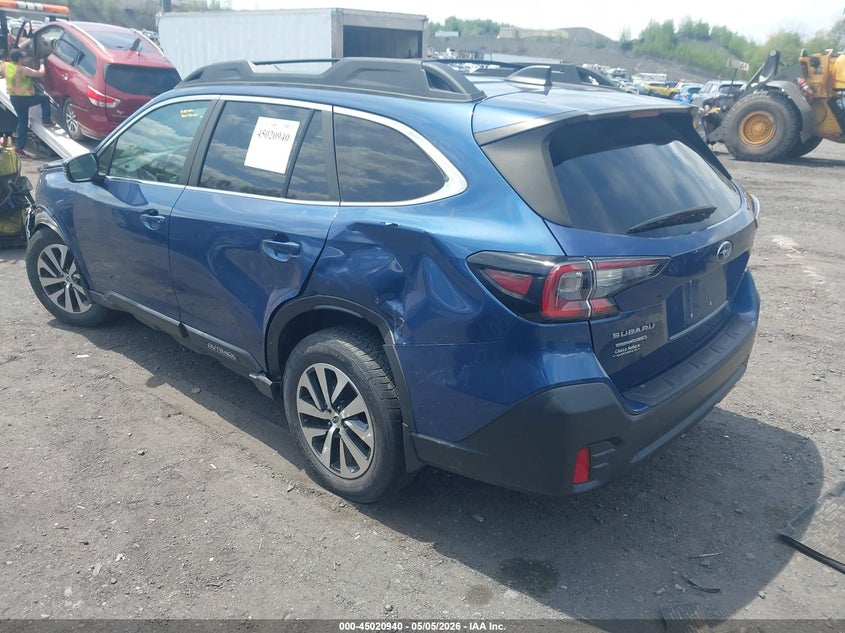 Vin: 4s4btadc7m3206958, lot: 45518454, subaru outback premium 20213