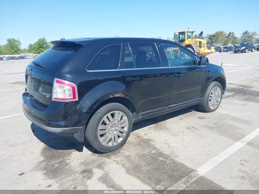 2009 Ford Edge 3.5 Limited Black Lot 111045020989 Vin 2FMDK49C39BA39463