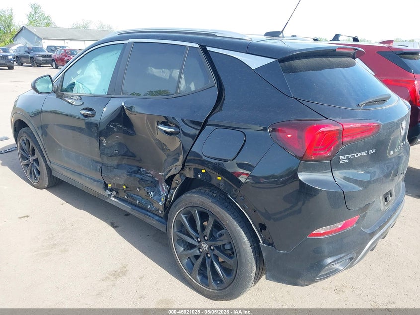 Vin: kl4amesl9rb012110, lot: 45518539, buick encore gx sport touring awd 20243