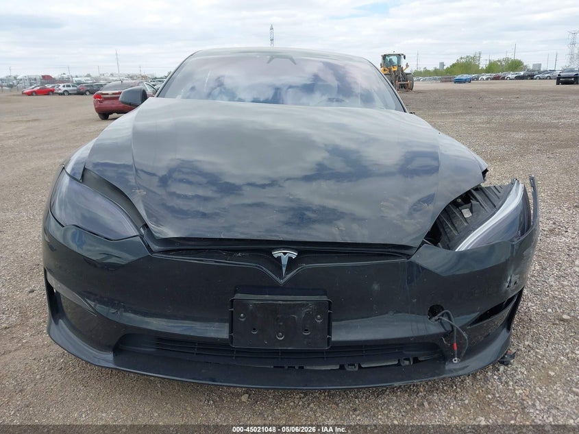 2022 Tesla Model S Plaid Tri Motor All-Wheel Drive VIN: 5YJSA1E60NF468523 Lot: 45021048