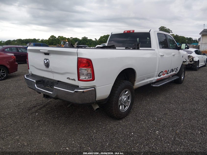 Vin: 3c6ur5jl6mg542046, lot: 45518570, ram 2500 big horn  4x4 8' box 20214