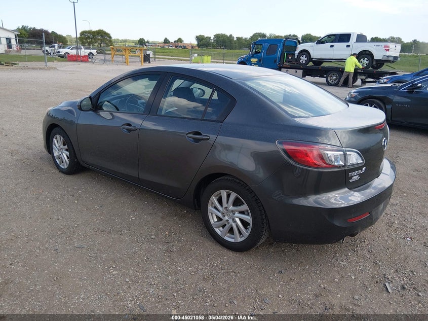 Vin: jm1bl1vfxc1503701, lot: 45518572, mazda mazda3 20123