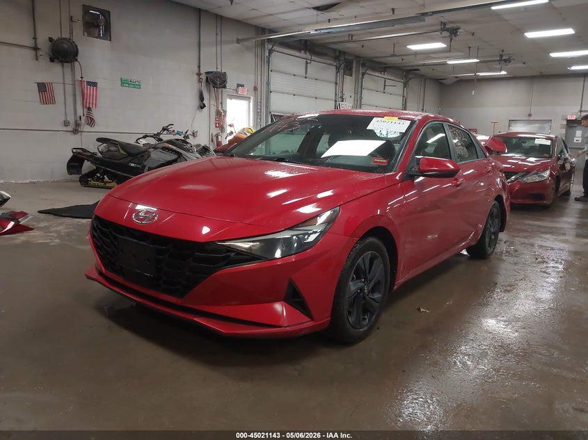 2021 Hyundai Elantra Sel 5NPLS4AG0MH007792 photo 1