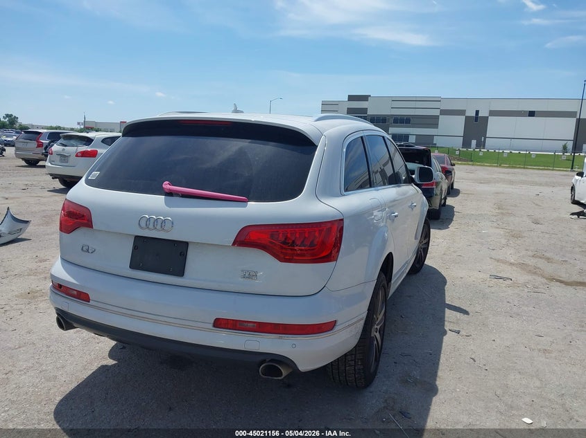 Vin: wa1lmafe7ed011808, lot: 45518670, audi q7 3.0 tdi premium 20144