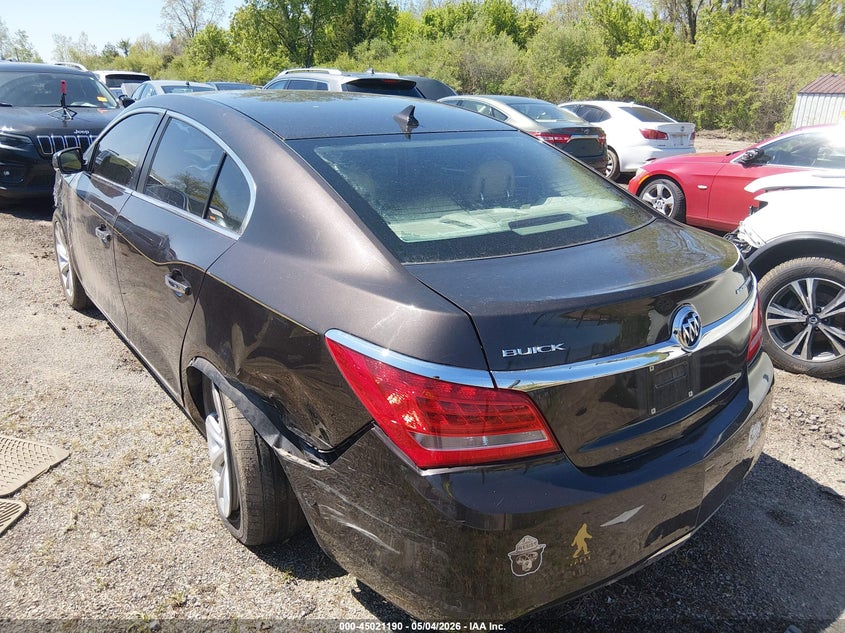 Vin: 1g4gb5gr0ef147025, lot: 45518704, buick lacrosse leather group 20143