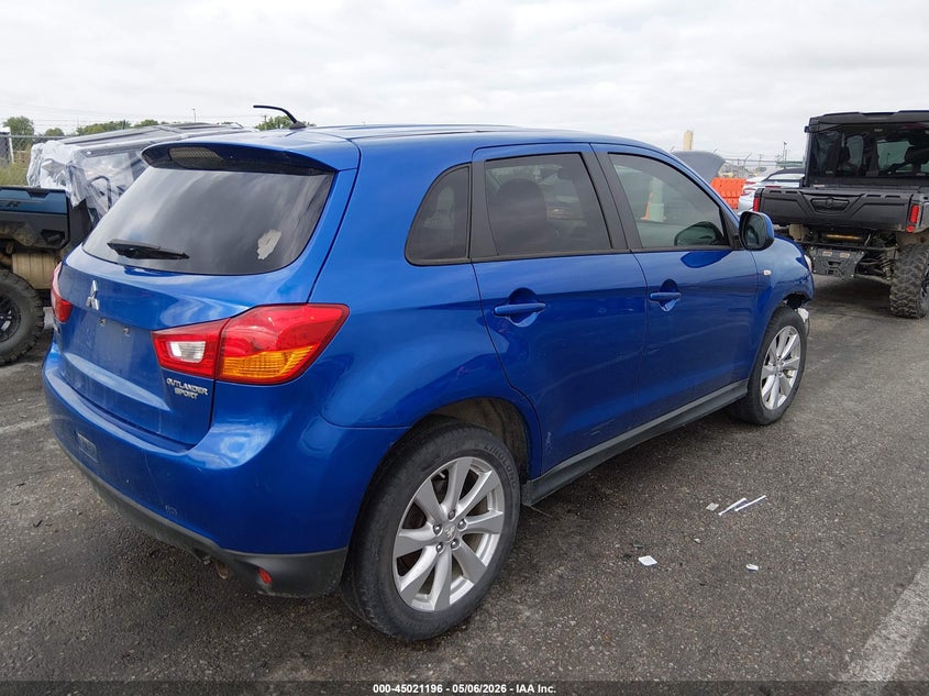 2015 MITSUBISHI OUTLANDER SPORT UTILITY VEHICLE 2.0L I-4 DOHC, VVT, 148HP